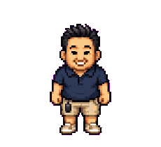 Brother sprite walking down