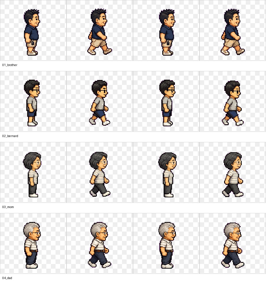 Right walk GIF QA frames